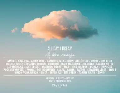 CLOSING PARTY DE ALL DAY I DREAM EN IBIZA: MÚSICA Y BUENAS VIBRAS